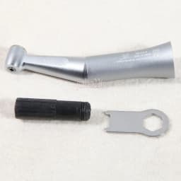 NSK Style Dental Low Speed Push Button Chuck Stainless Steel Contra Angle Handpiece FX23