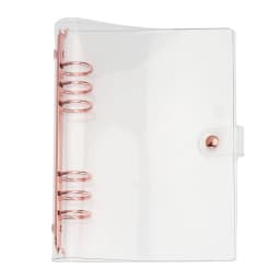 A5 A6 Rose Gold Notebook Planner Organizer Binder Books Journal Sketchbook Accessories Diary Office Supplies Notebook