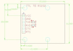 Serial Port Level Conversion SP3232 TTL to RS232 Mutual Conversion Male And Female RS232 to TTL Module