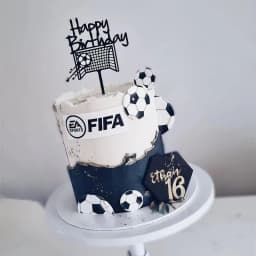 INS Football Happy Birthday Cake Topper Theme Basketball Acrylic Cake Topper for Kids Birthday Party Cake Decoration Baby Shower
