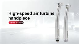 Dental LED High Speed Handpiece Air Turbine 2 Hole 4 Hole E-generator Large Head Cartridges 3 Water Spray Fit NSK PDM