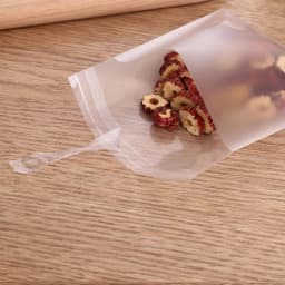 100 PCS White Transparent Frosted Self-adhesive Plastic Bag Cookie Candy Bag Wedding Christmas Birthday Party OPP Bag