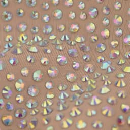 2024 Fashion 15 Colors Bling Rhinestones Facemask For Women Reusable Washed Fabric Masque Halloween Party Decoration KZ-004