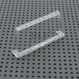 3pcs Moc Building Bricks Windscreen 2x12x4 Windshield Car Transparent Glass Panel Construction Blocks Compatible with 6267 Toys
