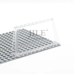 3pcs Moc Building Bricks Windscreen 2x12x4 Windshield Car Transparent Glass Panel Construction Blocks Compatible with 6267 Toys