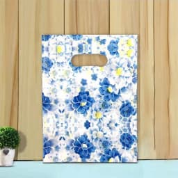 Multi Style Plastic Handle Bag 50pcs 15*20cm Small Jewelry Packing Party Favor Bags For Candy Cookie Gift box Packaging Pouches