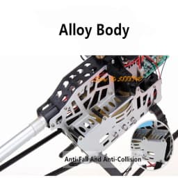 Large 80CM RC Helicopter Model 3.5CH Alloy Frame Anti-Fall All Body LED Lights 150 Meters Electric Remote Control Helicopter Toy