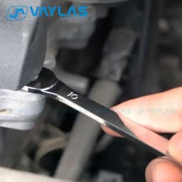 6-27mm Super-Thin Combination Open End Socket Wrench Set of Keys Ultra-Thin Double Headed Spanner Set Universal Repair Hand Tool