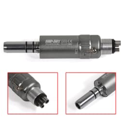Yabangbang 2/4 Hole Dental Slow Low Speed Air Motor Micromotor Connector Fit NSK Contra Straight Handpiece Dentist Tool