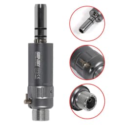 Yabangbang 2/4 Hole Dental Slow Low Speed Air Motor Micromotor Connector Fit NSK Contra Straight Handpiece Dentist Tool