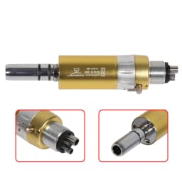 Yabangbang 2/4 Hole Dental Slow Low Speed Air Motor Micromotor Connector Fit NSK Contra Straight Handpiece Dentist Tool