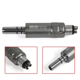 Yabangbang 2/4 Hole Dental Slow Low Speed Air Motor Micromotor Connector Fit NSK Contra Straight Handpiece Dentist Tool