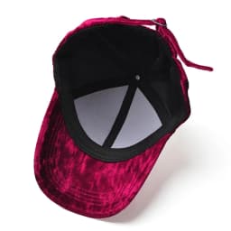 New Gold Velvet Baseball Cap Unisex Autumn and Winter Fashion Casual Curved Brim Hat Hip-hop Cap Bob