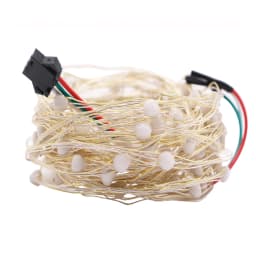 DC5V USB SK6812 LED String Christmas Lights For Bedroom WS2812B RGB Led Light Bluetooth Music Full Color Addressable Individuall