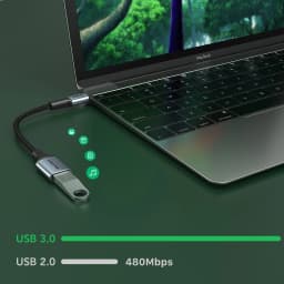 CABLETIME OTG USB Type C Adapter Cable USB3.0 to Tipe C Otg Female Cable Adapter 5Gbps For MacBook Pro Phone PC Xiaomi Samsung