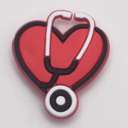 1pcs Cute Medical PVC Shoe Charms Nurse Uniform Ambulance  Shoe Decorations Accessories For Kids Adults Gift
