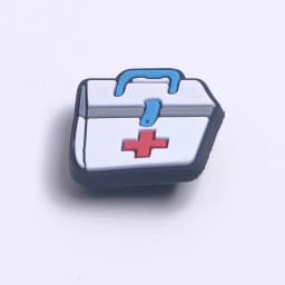 1pcs Cute Medical PVC Shoe Charms Nurse Uniform Ambulance  Shoe Decorations Accessories For Kids Adults Gift