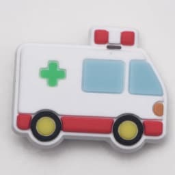 1pcs Cute Medical PVC Shoe Charms Nurse Uniform Ambulance  Shoe Decorations Accessories For Kids Adults Gift