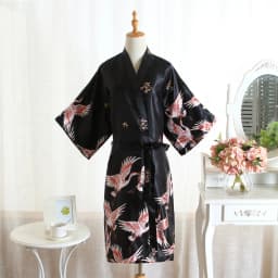 Satin Sleepwear Women Brides Wedding Robe Sleepwear Silky Nightgown Casual Bathrobe Animal Rayon Long Nightgown Kimono Bathrobe