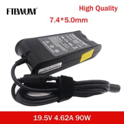 19.5V 4.62A 90W 7.4*5.0mm AC Laptop Charger For Dell E5420 E5500 E4300 E4310 E5400 E5410 1420 1501 1521 1525 D400 Power Adapter