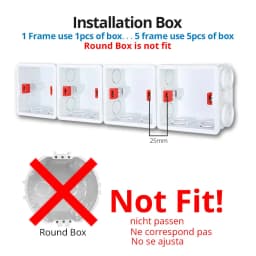 Wallpad DIY Module Black Aluminum Panel Wall Power Socket Electrical Outlet Function Key Free Combination
