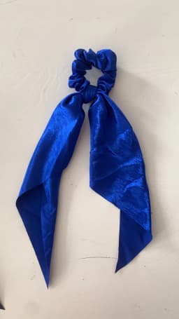 Shiny Silk Long Ribbon Scrunchies Elastic Hair Bands Women Girls Bow Knot Scraf Ponytail Holder Hair Ties Hair Accessories