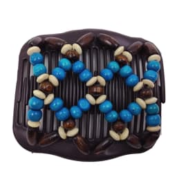 Vintage Magic Hair Comb Women Elastic Beads Hair Accessories Bun Holder Hair Clips Claw Comb-Stay Stretchy Headwear Hair Styling