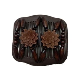 Vintage Magic Hair Comb Women Elastic Beads Hair Accessories Bun Holder Hair Clips Claw Comb-Stay Stretchy Headwear Hair Styling