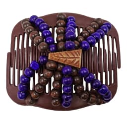 Vintage Magic Hair Comb Women Elastic Beads Hair Accessories Bun Holder Hair Clips Claw Comb-Stay Stretchy Headwear Hair Styling