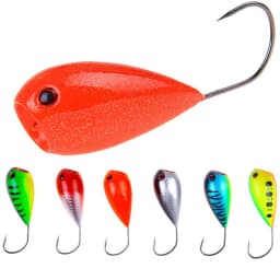 2022 6Pcs Popper Fishing Lure Crankbaits 8cm13g Artificial Baits Croatian EGG Floating Hard Bait with Single Hook Big Mouth Wave