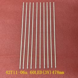 LED Backlight Strip(2)for TV 42LV3551 42LV3550 42LV5500 42P21FBD 42T11-06a 74.42T13.001-0-CS1 42LV470S V.5 74.42TB3.001-1-SHI