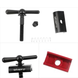 Litepro Folding Bicycle Faucet Handlebar Handle Foldable C Buckle Bike Parts Accessories For Brompton