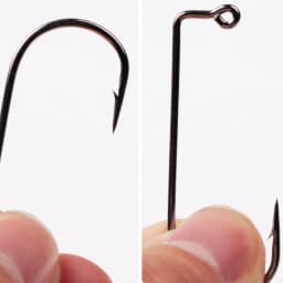 50pcs High Carbon Steel Fishhook Black 90 Degree Aberdeen Offset Jig Fly Tying Strong Wire Fishing Hooks Sea Ocean Accessories