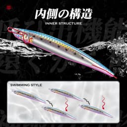 Hunthouse Fishing Press Heavy Pencil Lure 125mm/175mm 40g/50g Saltwater Sinking Sea Bass Perch Swimbait Long Casting Jerkbait