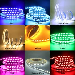 5m 12V LED Strip Light 5050 5054 120led 60LED 240LED 480LED SMD 2835 5630 3014 Waterproof Flexible LED Tape for Home Decoration