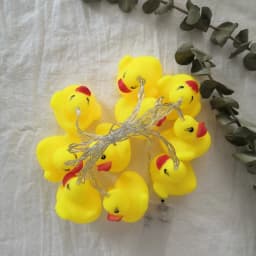 Yellow Duck LED String Lights for Party Decoration