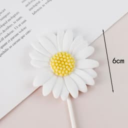 Forest Style Little Daisy Cute Girl Happy Birthday Cake Toppers Cake Decorating Party Decorations For Baking Lovely Gifts