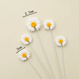 Forest Style Little Daisy Cute Girl Happy Birthday Cake Toppers Cake Decorating Party Decorations For Baking Lovely Gifts