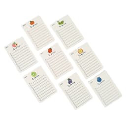 Simple Memo Pad Note Book Tearable Not Sticky Kawaii Decoration Sticky Notes Fruit Hand Account Memo Message Paper To Do List