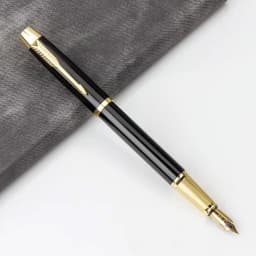 High Quality Retro Style Metal 0.5mm Fine Nib Business Pen School Office Student Stationery Supplies Fountain Pen New Ink Pen