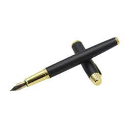 High Quality Retro Style Metal 0.5mm Fine Nib Business Pen School Office Student Stationery Supplies Fountain Pen New Ink Pen