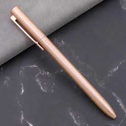 Metal Sign Pen with Refill for Xiaomi Metal Pen Pens 0.5MM Black/Blue/Red Ink Smooth Rotating Low key Elegant for Business