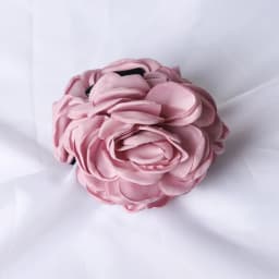 New Fabric Big Camellia Flower Hair Claw Clips Barrettes Women Girls 11CM Plastic Ponytail Holder Hair Clamps Hair Accessories