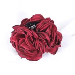 New Fabric Big Camellia Flower Hair Claw Clips Barrettes Women Girls 11CM Plastic Ponytail Holder Hair Clamps Hair Accessories