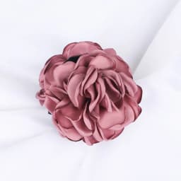 New Fabric Big Camellia Flower Hair Claw Clips Barrettes Women Girls 11CM Plastic Ponytail Holder Hair Clamps Hair Accessories