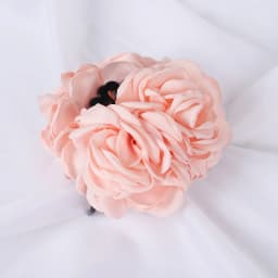 New Fabric Big Camellia Flower Hair Claw Clips Barrettes Women Girls 11CM Plastic Ponytail Holder Hair Clamps Hair Accessories