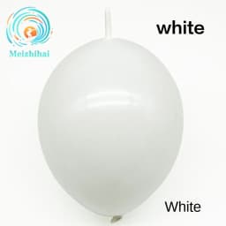 6/10/12 Inch Thick Tail Balloon Weaving Decoration Love Shape Layout Birthday Wedding Decoration Needle Tail Balloon 50PCS
