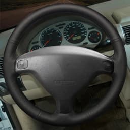 DIY Black Wearable Faux Leather Car Accessories Steering Wheel Cover For Opel Astra G Corsa B Zafira A Agila A Combo B Tigra