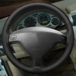 DIY Black Wearable Faux Leather Car Accessories Steering Wheel Cover For Opel Astra G Corsa B Zafira A Agila A Combo B Tigra