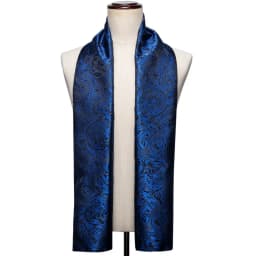 Winter Designer 160cm Long Men Purple Paisley Scarf Male Brand Shawl Wrap Face Scarf Grade A Adult